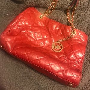 Michael Kors quilted leather purse